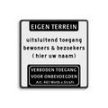 Koptekst - 5 tekstregels + Pictogram